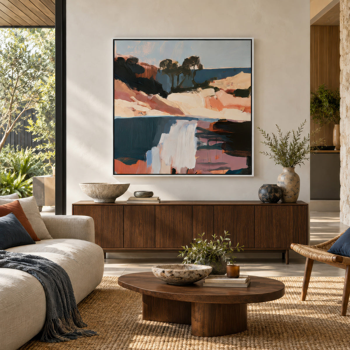 Coastal Solitude (Square) - - SubTropic Art