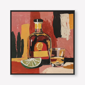 Dusk Elixir (Square) art print - by SubTropic Art