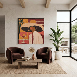 Join Me (Square) art print - by SubTropic Art