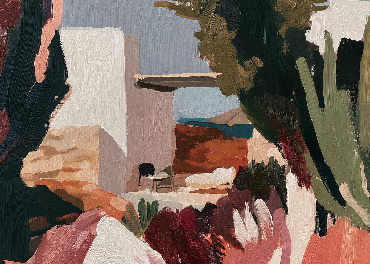 Mediterranean Moments (Landscape) - Print Unframed No frame - SubTropic Art