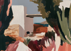 Mediterranean Moments (Landscape) - Print Unframed No frame - SubTropic Art