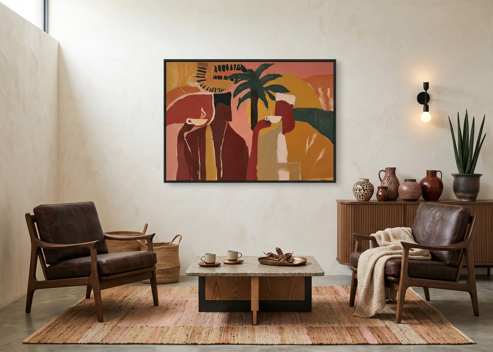 Morning Ritual (Landscape) art print - by SubTropic Art