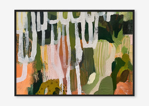 Nature Intertwined (Landscape) - Print Framed Black - SubTropic Art