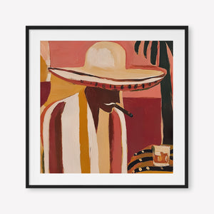No Rush (Square) art print - by SubTropic Art