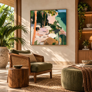 Paradise Found (Square) - - SubTropic Art