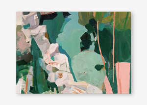Rockpool Reverie (Landscape) - Canvas Stretched No frame - SubTropic Art