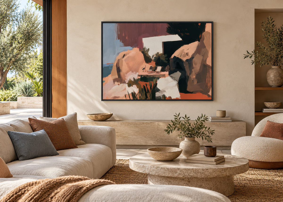 Somewhere in the Sun (Landscape) - - SubTropic Art