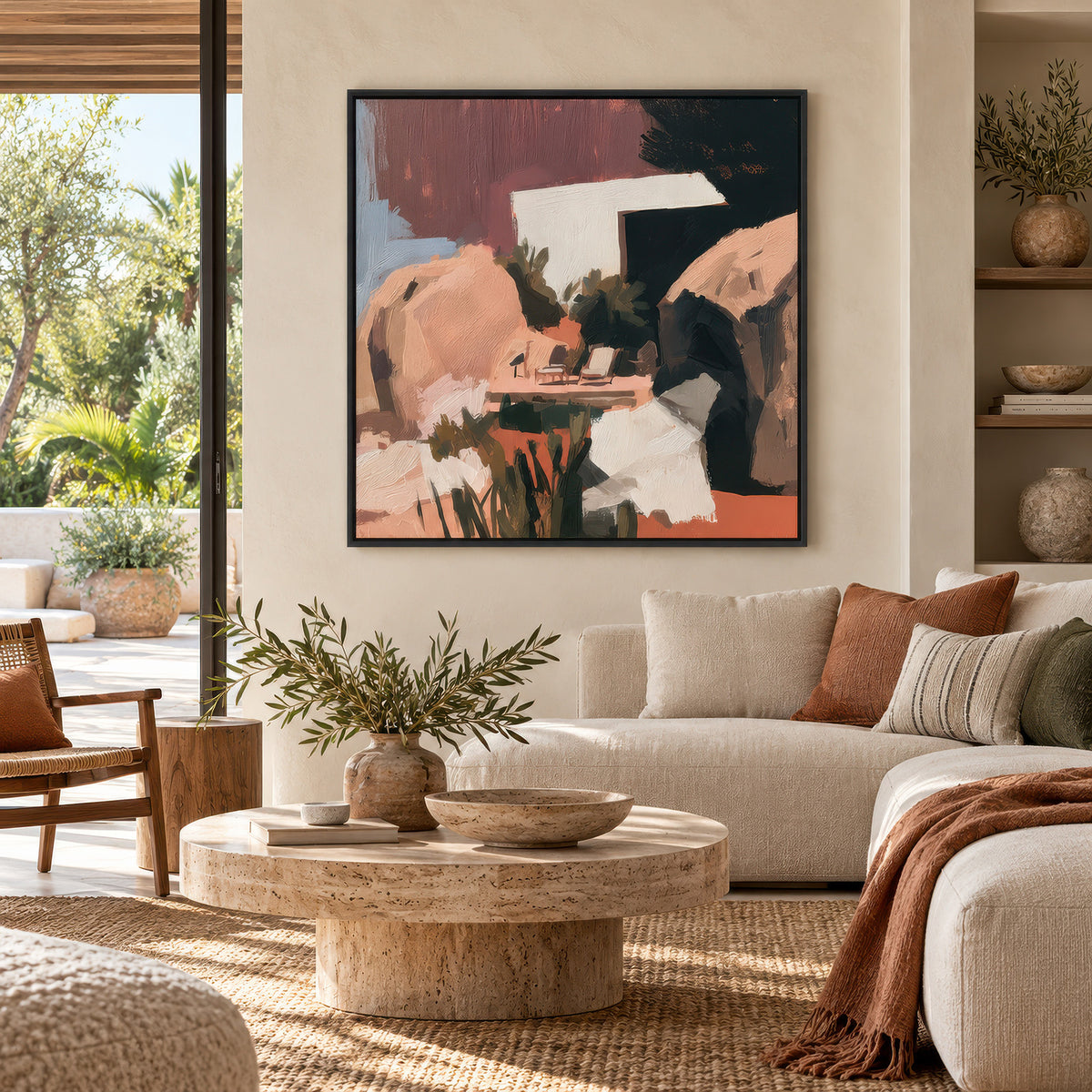 Somewhere in the Sun (Square) - - SubTropic Art