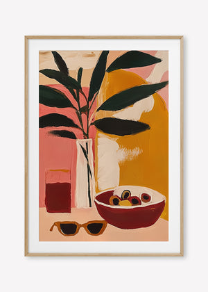 Stay a While (Portrait) art print - by SubTropic Art