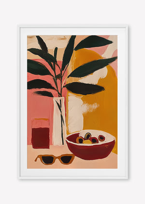 Stay a While (Portrait) art print - by SubTropic Art