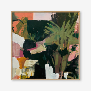 Tropical Daydream (Square) - Print Framed Oak - SubTropic Art