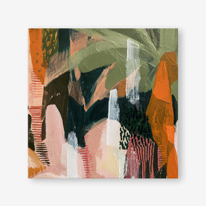 Untamed Paradise (Square) - Canvas Stretched No frame - SubTropic Art