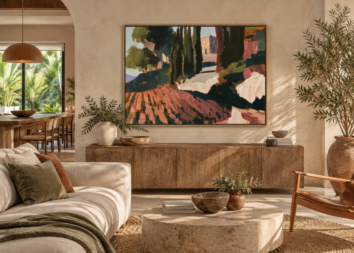 Vineyard Days (Landscape) - - SubTropic Art