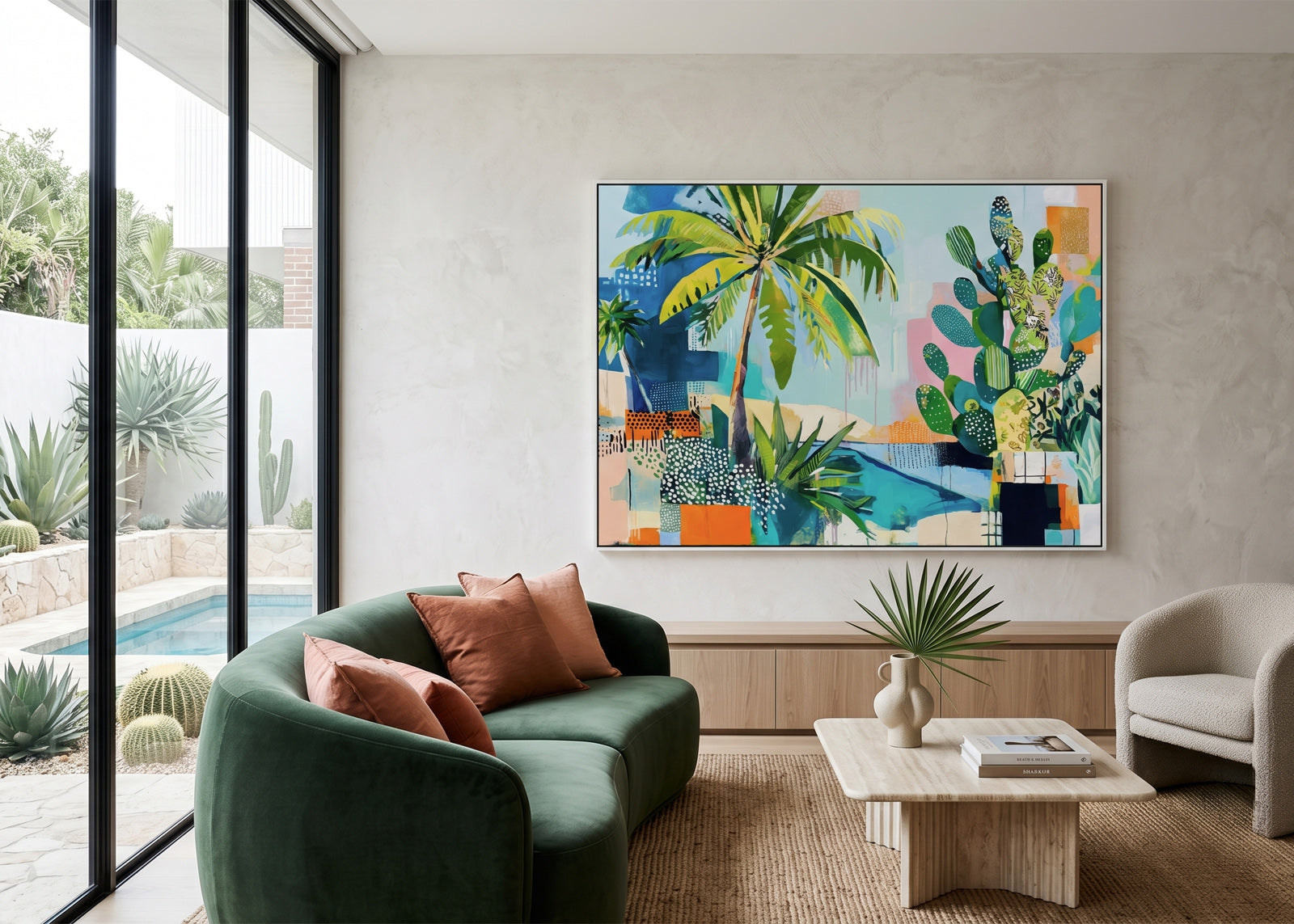 Aegean Retreat (Landscape) - - SubTropic Art