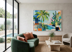 Aegean Retreat (Landscape) - - SubTropic Art