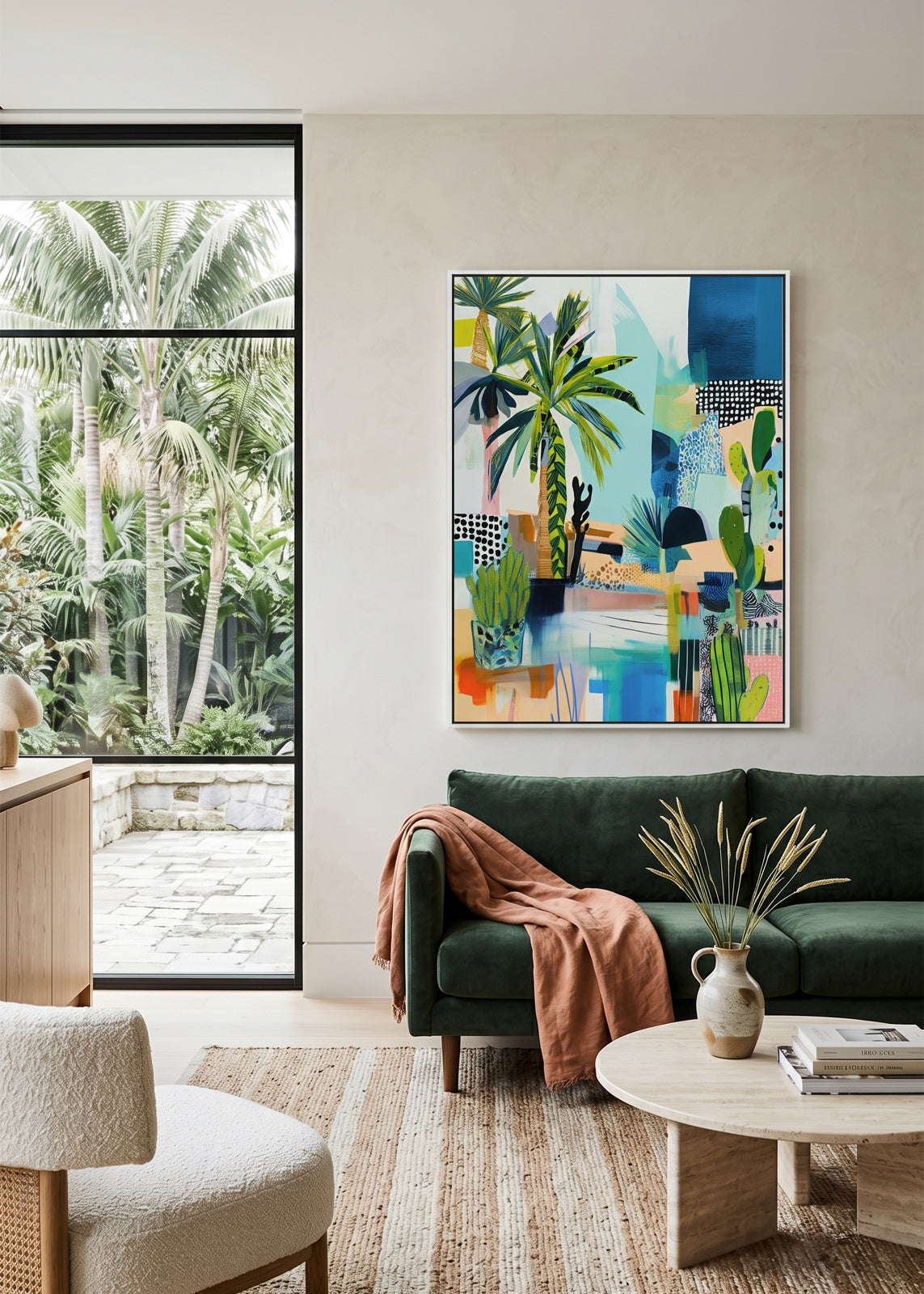 Aegean Retreat (Portrait) - - SubTropic Art