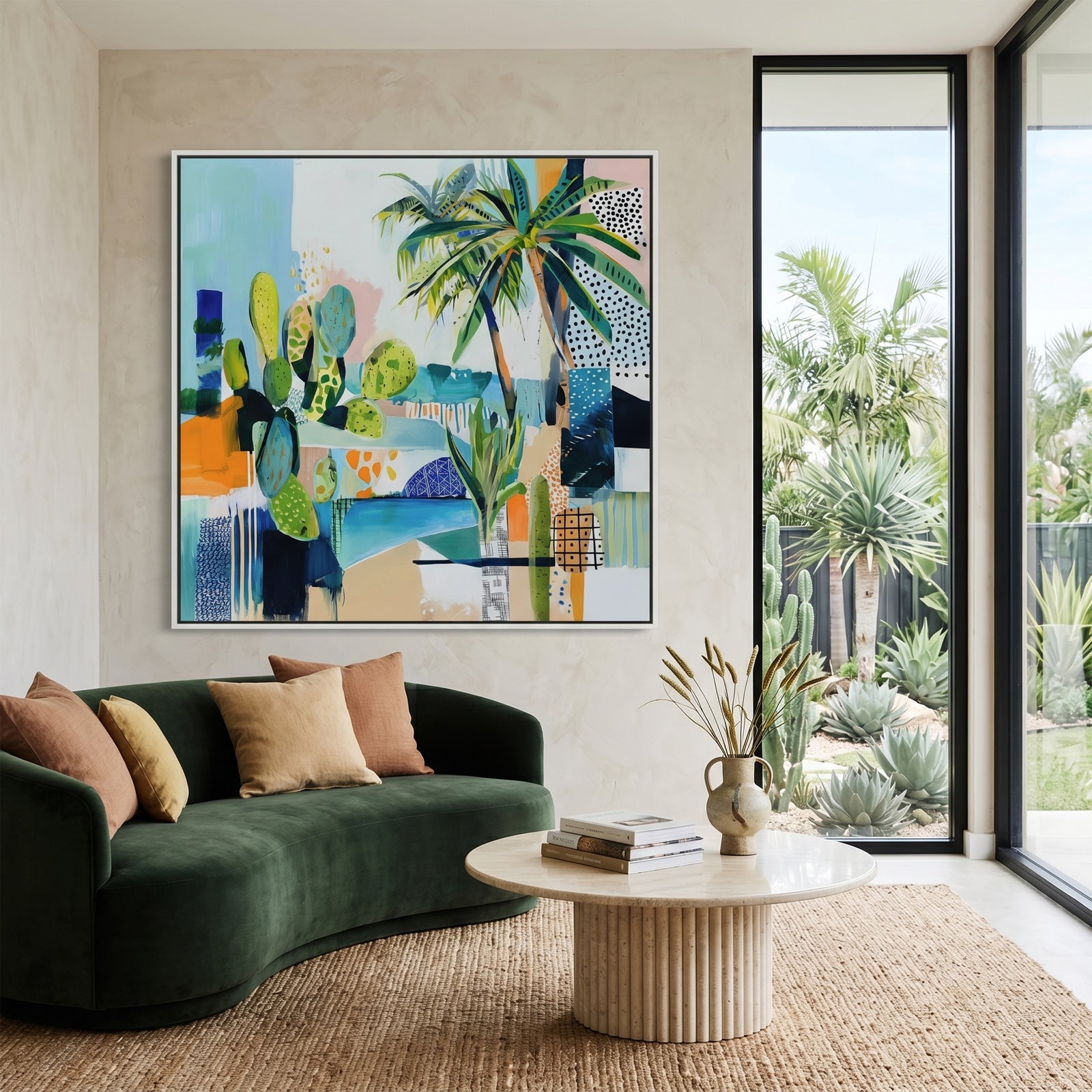 Aegean Retreat (Square) - - SubTropic Art