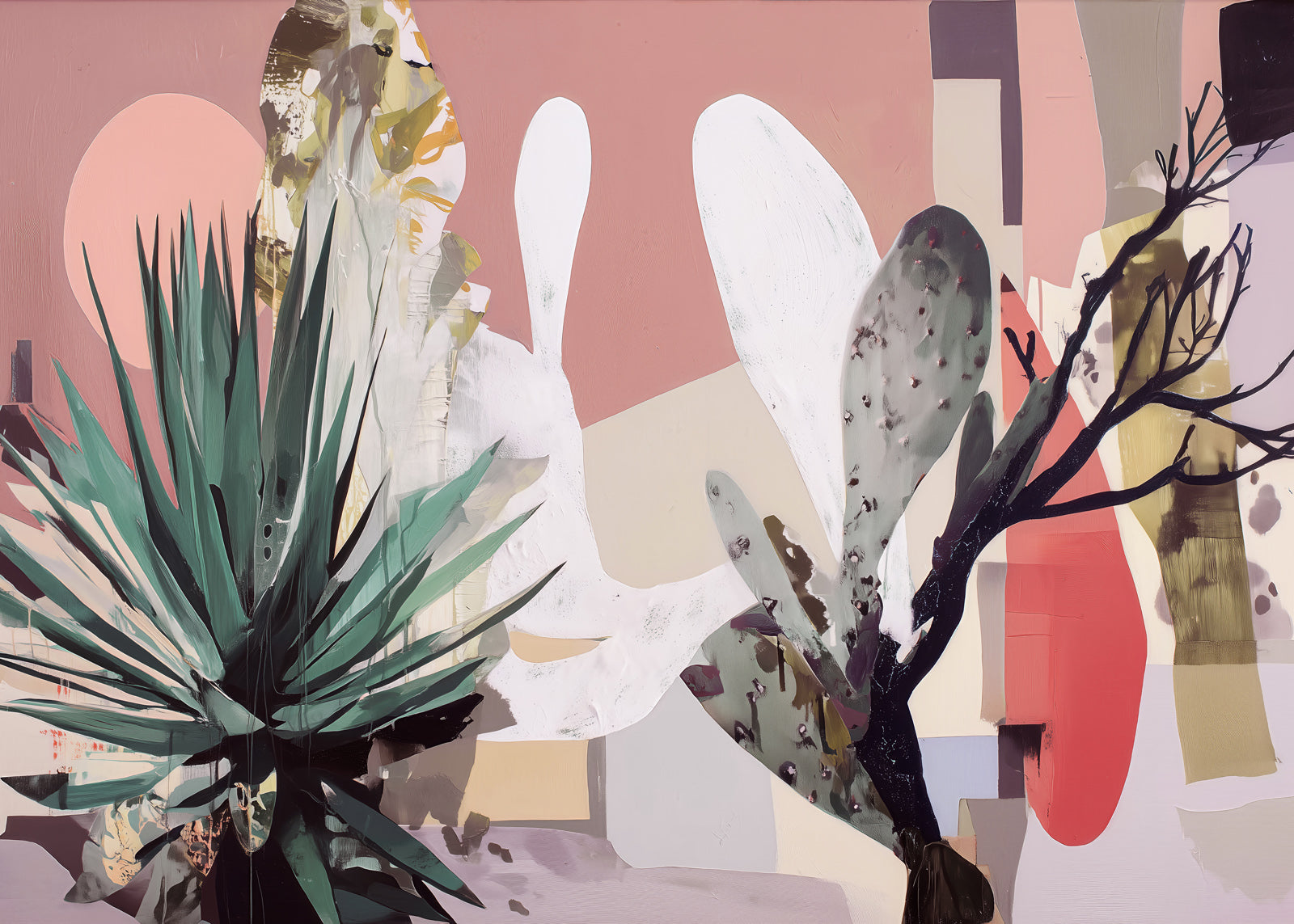 Agave Echoes (Landscape)