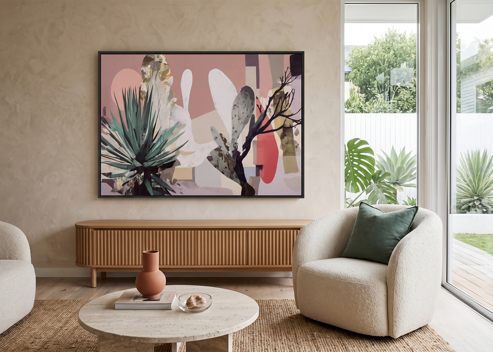 Agave Echoes (Landscape) - - SubTropic Art