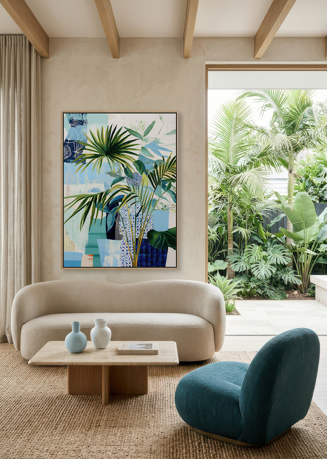 Azure Rewind (Portrait) - - SubTropic Art