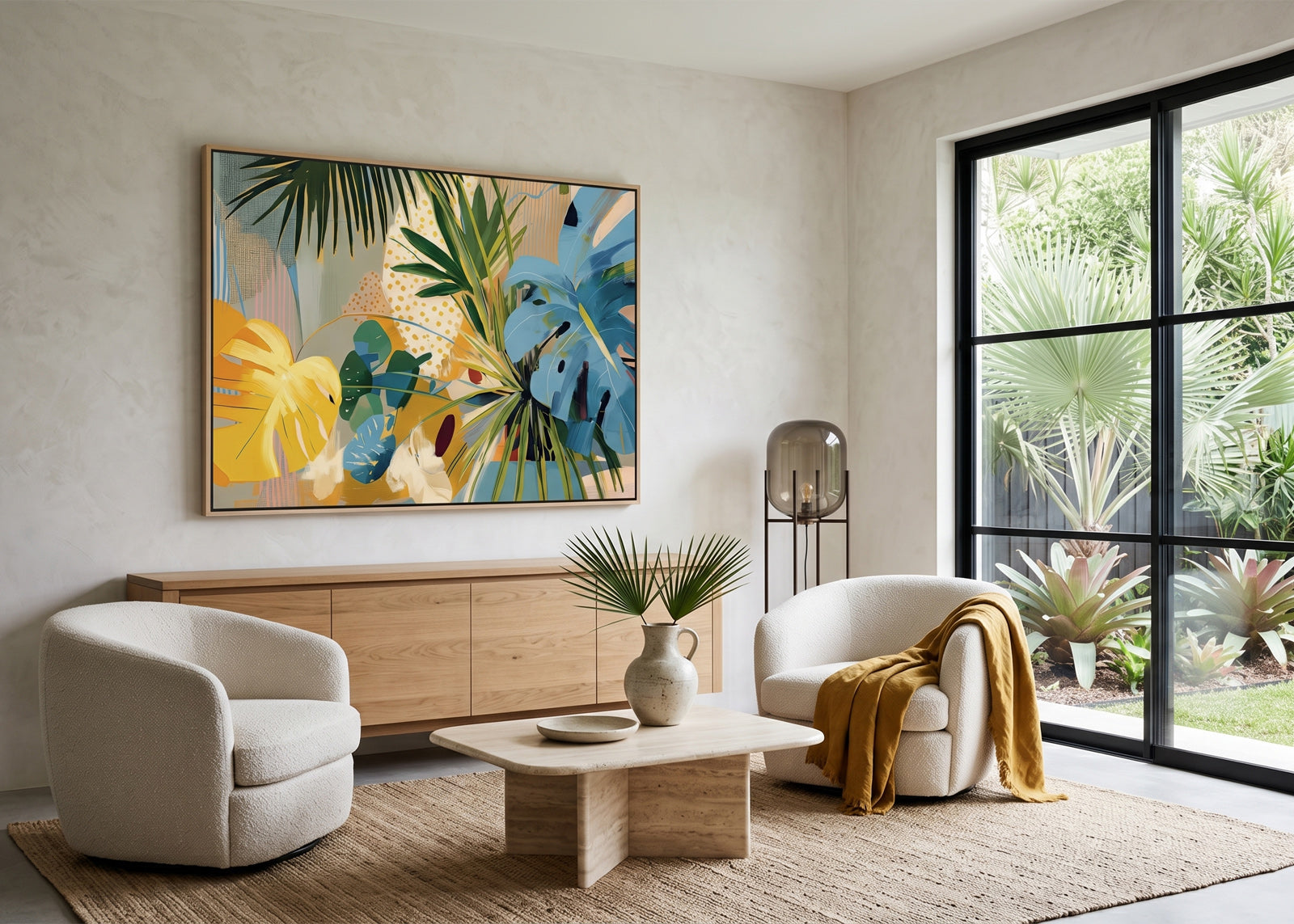 Botanic Blissfulness (Landscape) - - SubTropic Art
