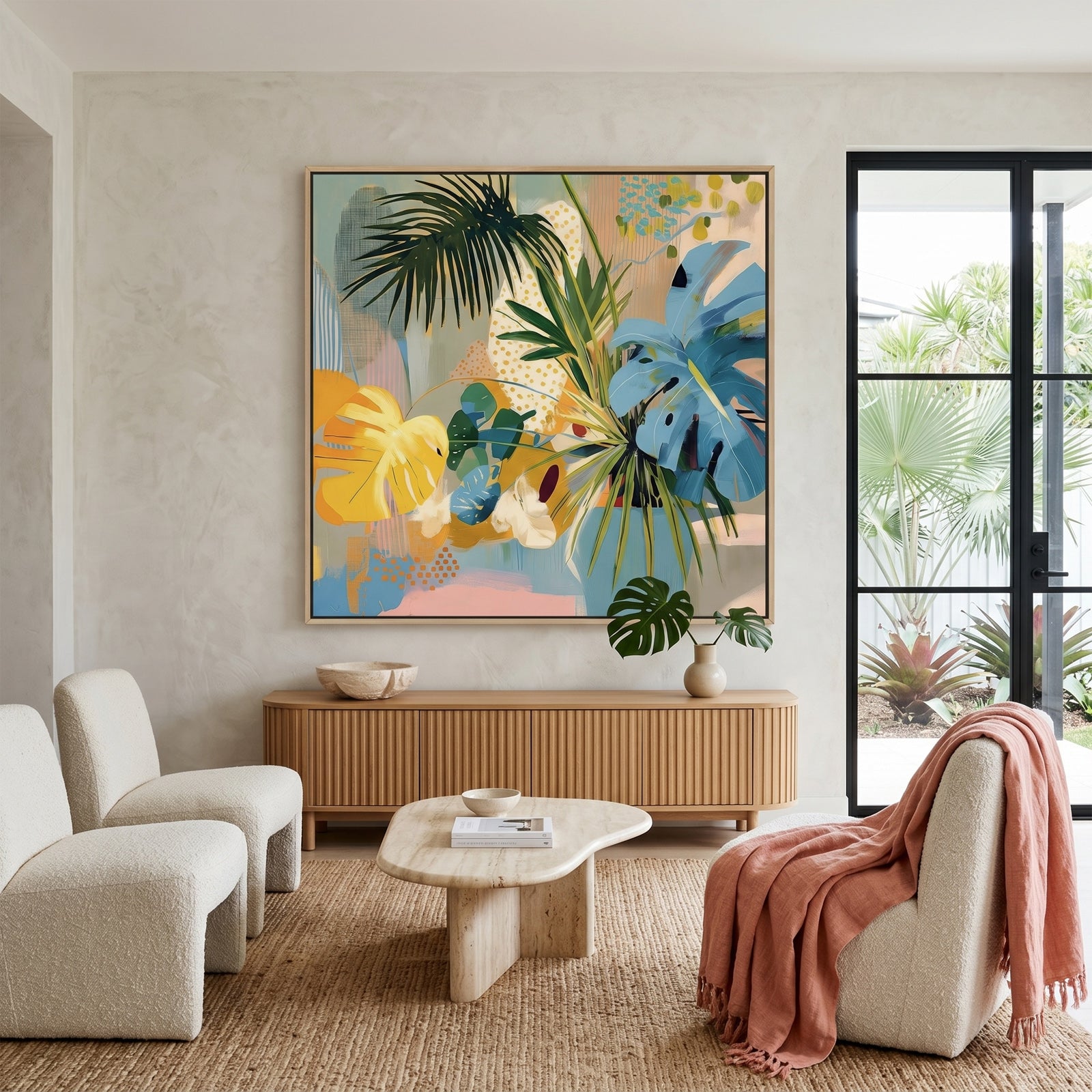 Botanic Blissfulness (Square) - - SubTropic Art