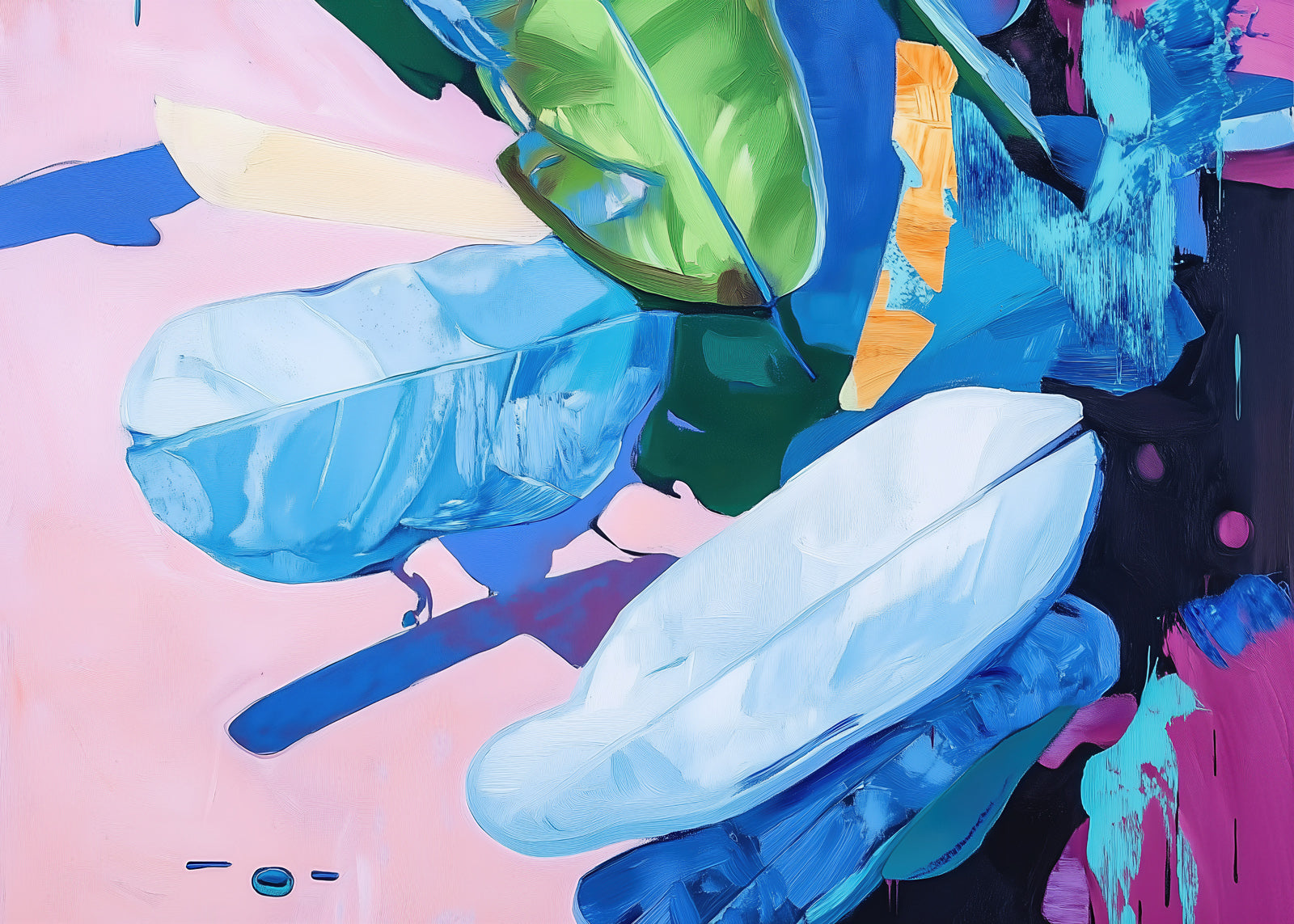 Cool Bloom (Landscape)