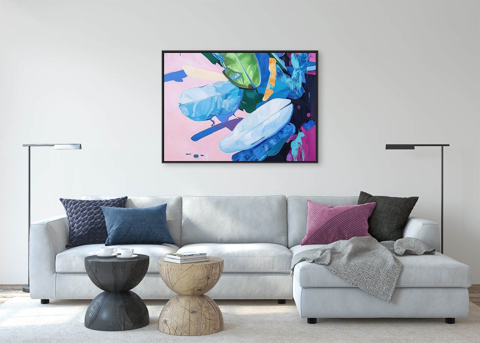 Cool Bloom (Landscape)