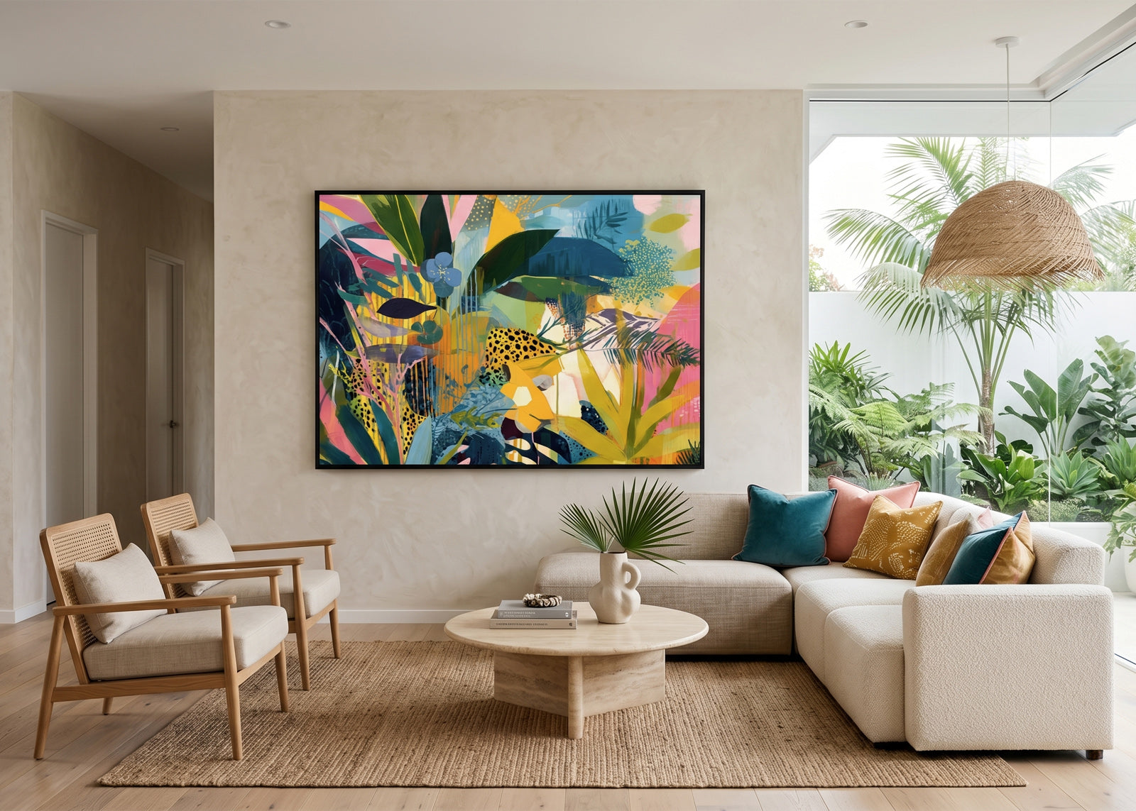 Crouching Tiger (Landscape) - - SubTropic Art