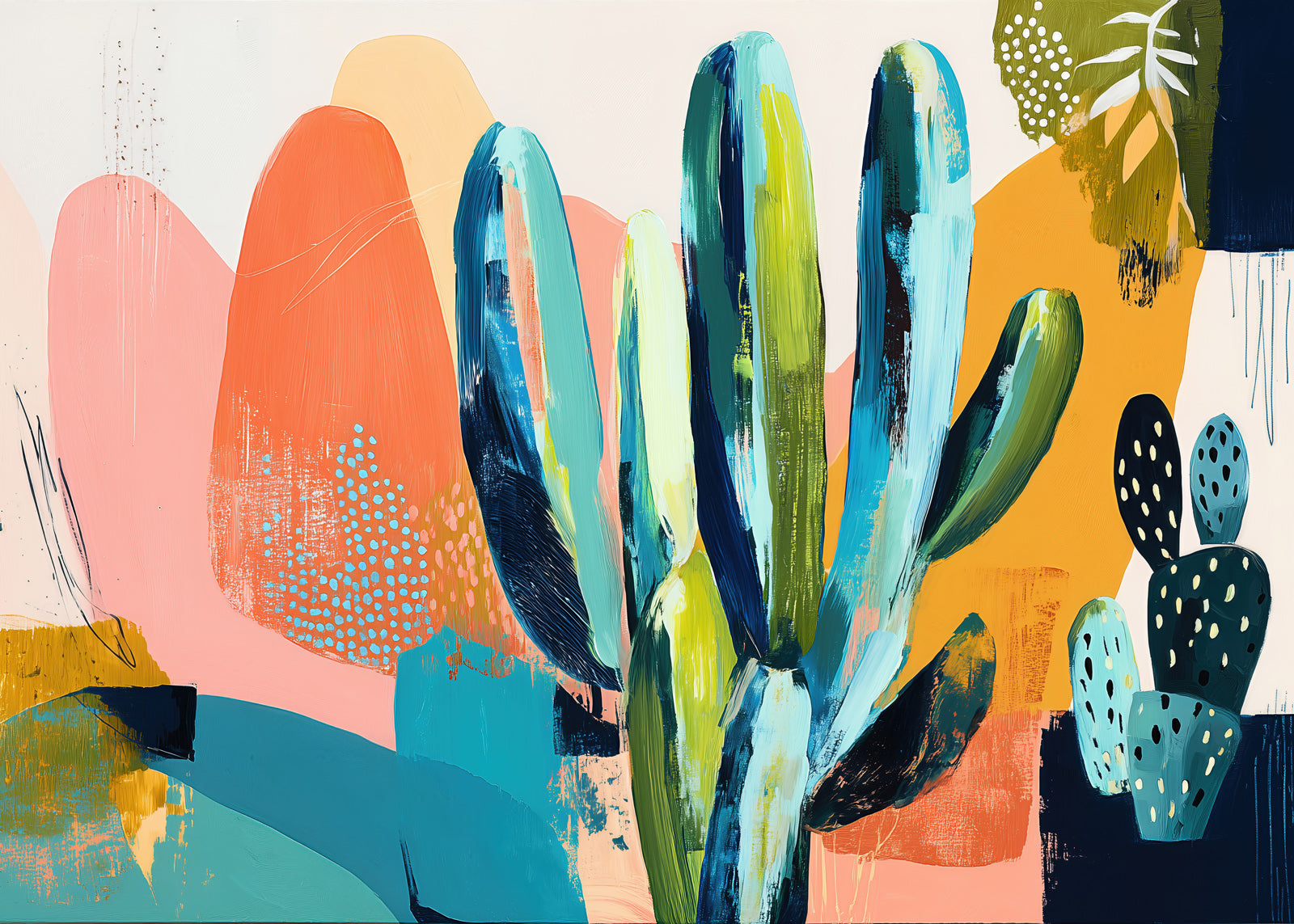 Desert Bloom (Landscape)