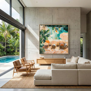 Edge of Tranquility (Square) - - SubTropic Art