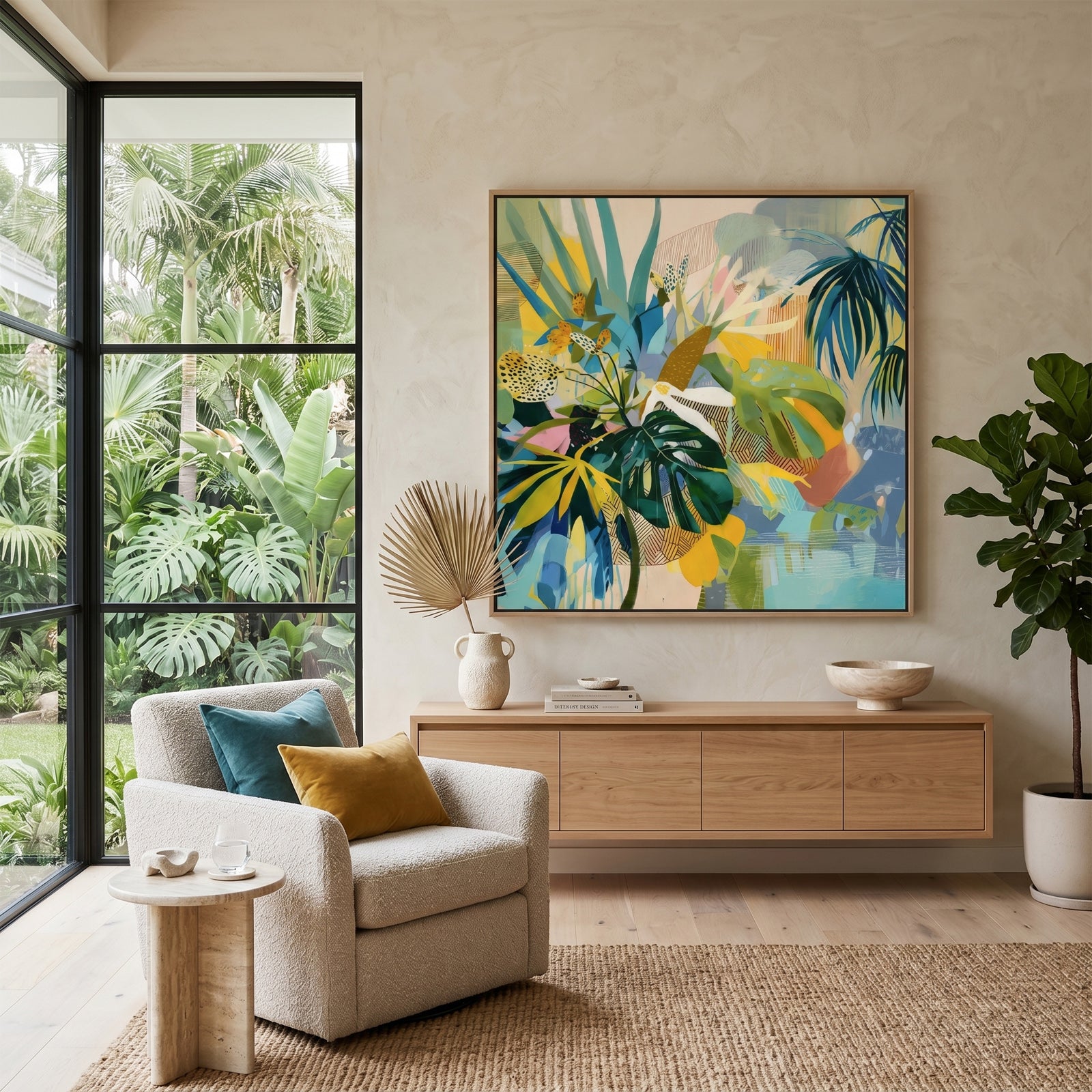 Jungle Reverie (Square) - - SubTropic Art