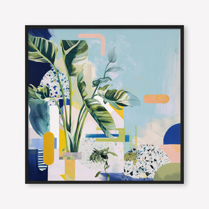 Paradise in Focus (Square) - Print Framed Black - SubTropic Art
