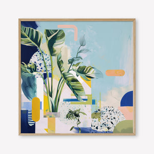 Paradise in Focus (Square) - Print Framed Oak - SubTropic Art