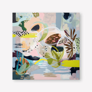 Submerged Tranquillity (Square) - Canvas Stretched No frame - SubTropic Art