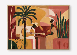 Sunset Serenades (Landscape) art print - by SubTropic Art