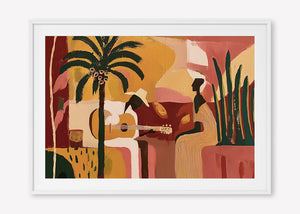 Sunset Serenades (Landscape) art print - by SubTropic Art
