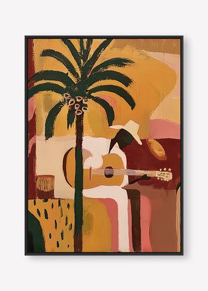 Sunset Serenades (Portrait) art print - by SubTropic Art