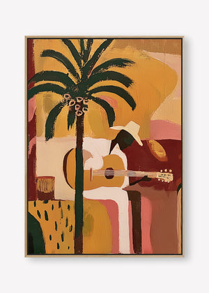 Sunset Serenades (Portrait) art print - by SubTropic Art