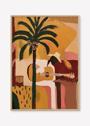 Sunset Serenades (Portrait) art print - by SubTropic Art