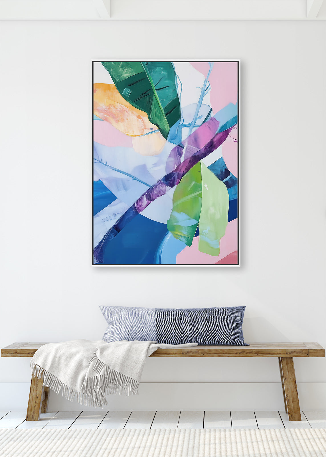 Textured Botanica (Portrait)