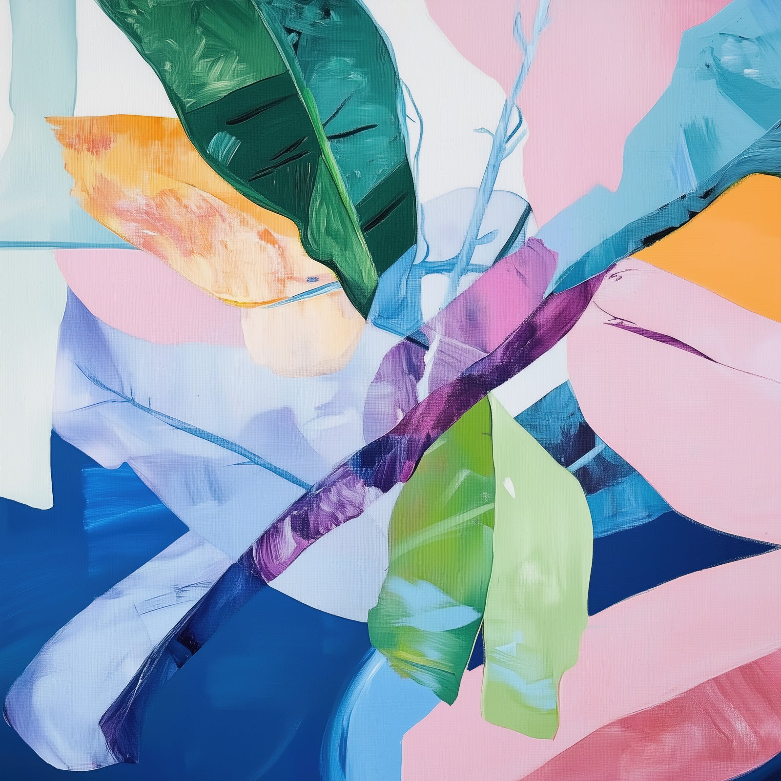 Textured Botanica (Square)