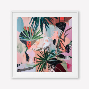 That's Vibey (Square) - Print Framed with Border White - SubTropic Art