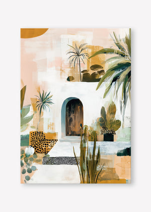 The Sanctuary (Portrait) - Canvas Stretched No frame - SubTropic Art