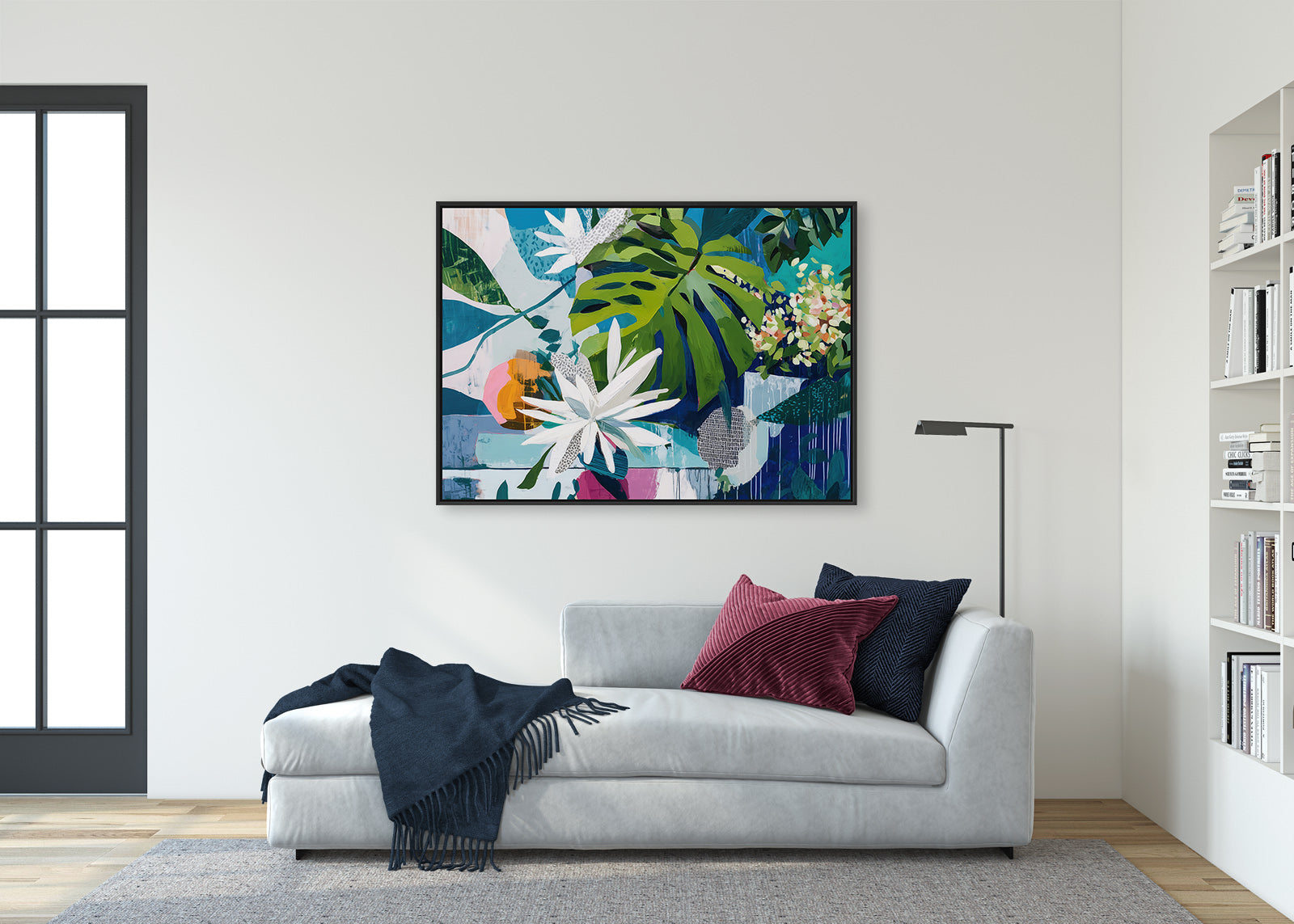 Tropical Bloomhapsody (Landscape)