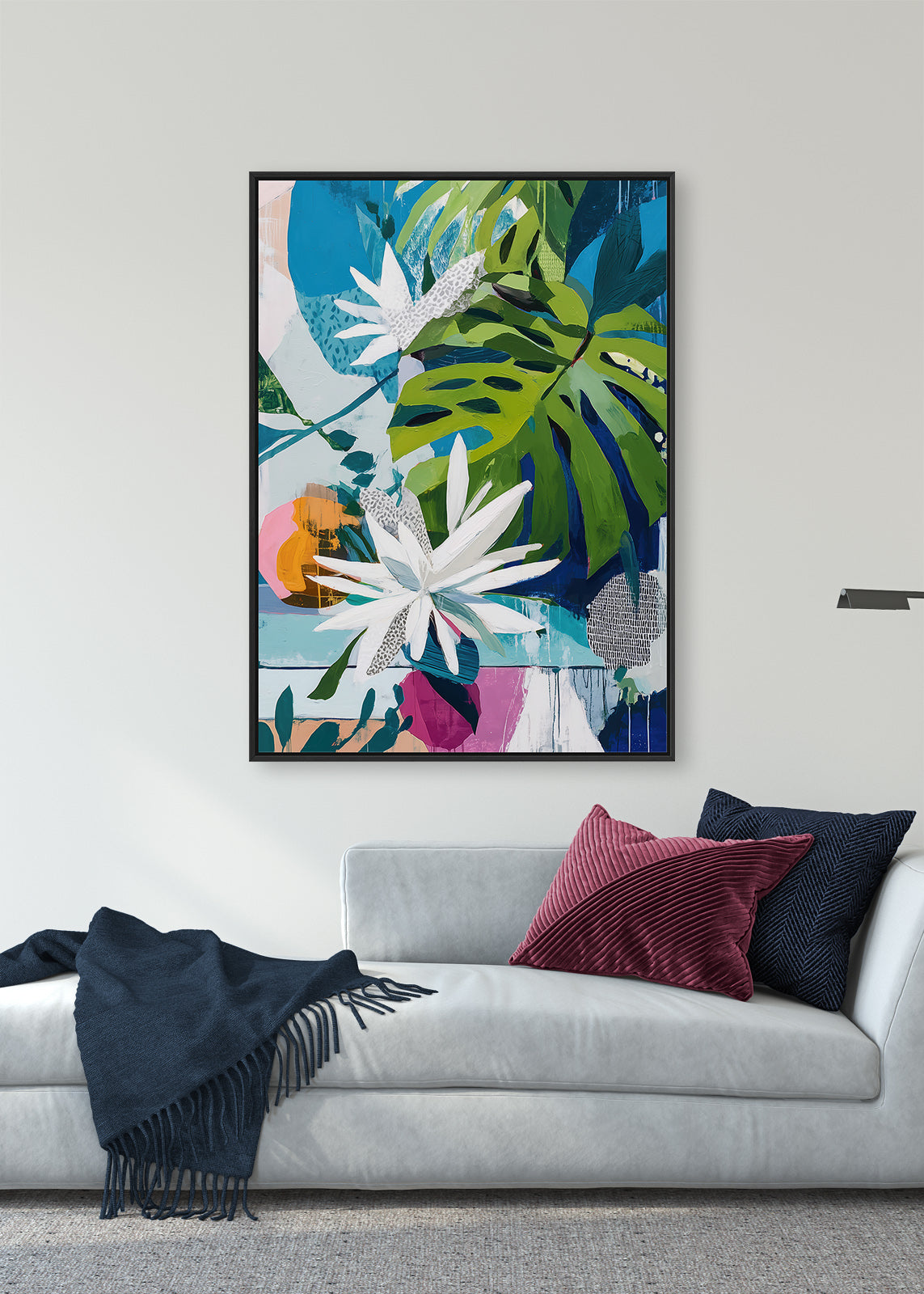 Tropical Bloomhapsody (Portrait)