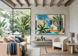 Tropical Cityscape (Landscape) - - SubTropic Art