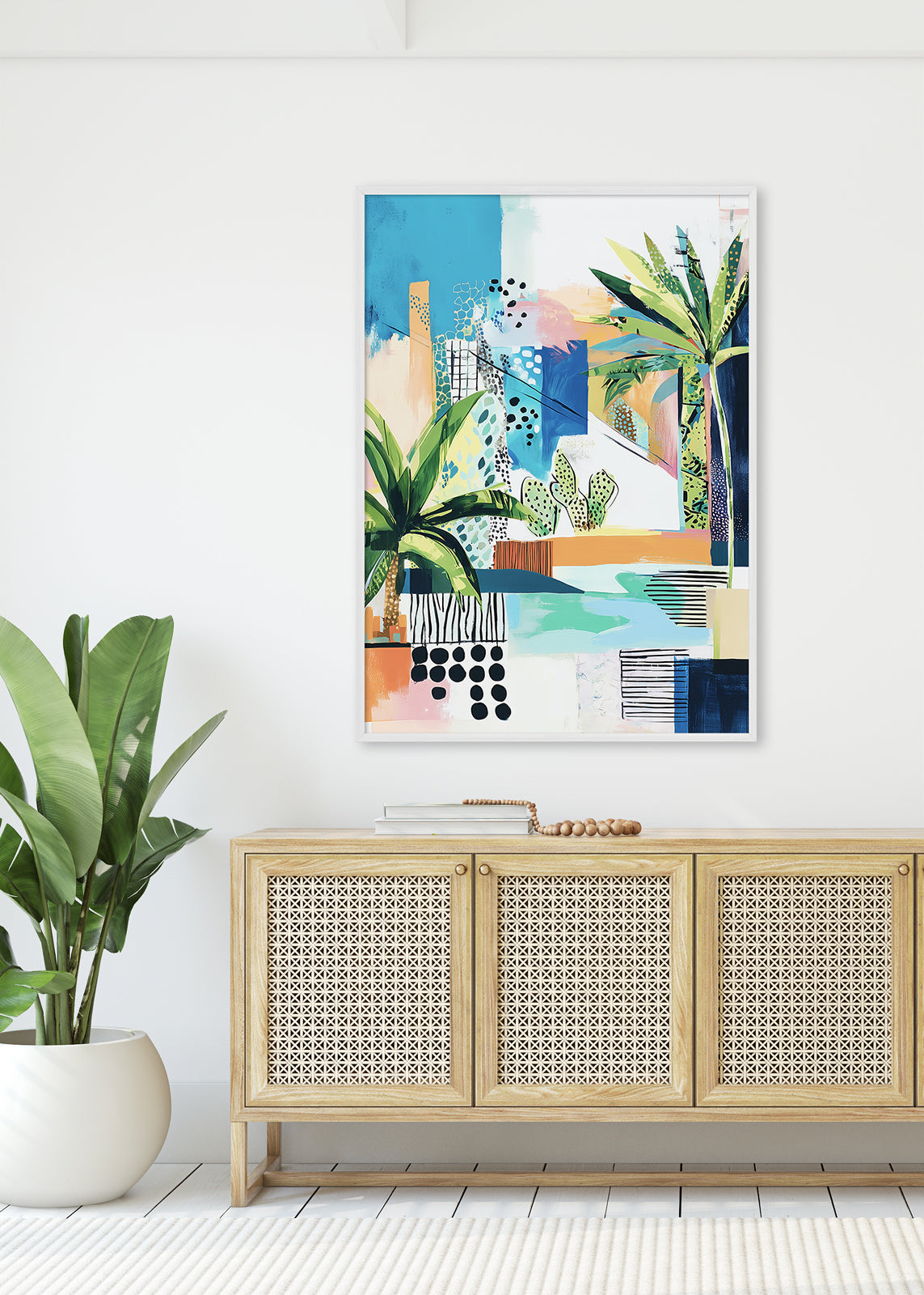 Tropical Cityscape (Portrait)