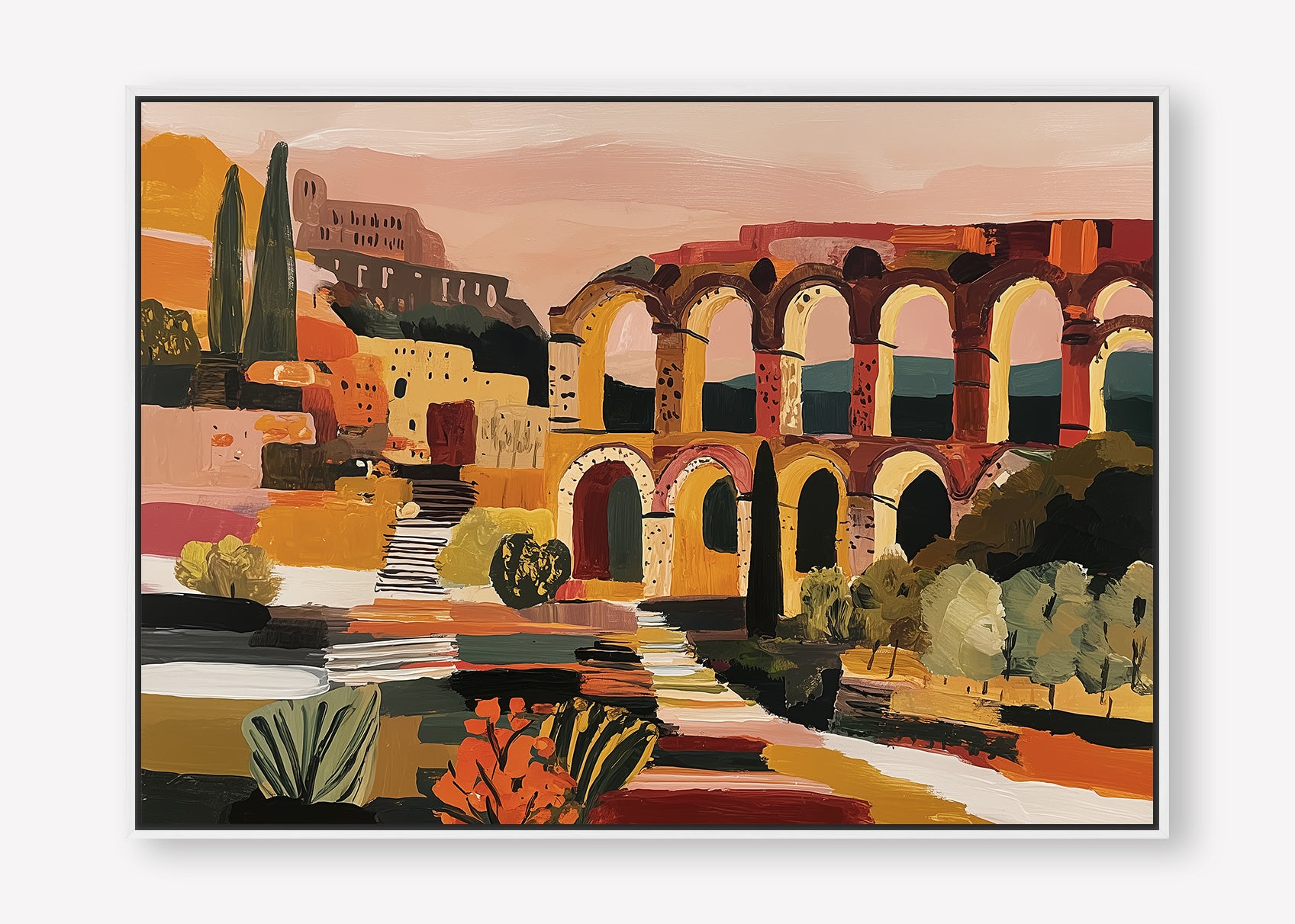 Arched in Time (Landscape) art print -  by SubTropic Art