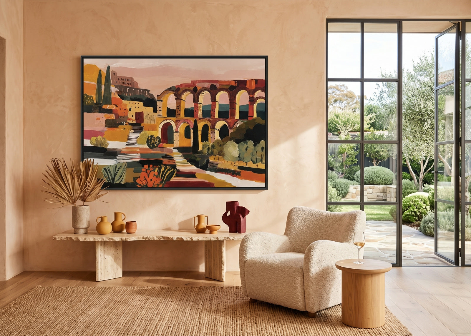 Arched in Time (Landscape) art print -  by SubTropic Art